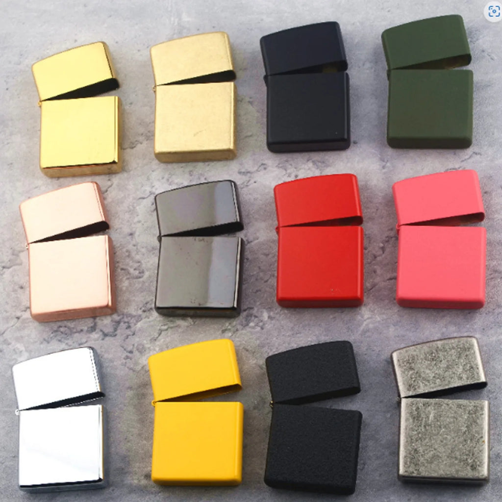Lighter Cigarette Case Copper Dustproof Moistureproof Universal Lighter Case High-End Lighter Accessories Men Gift