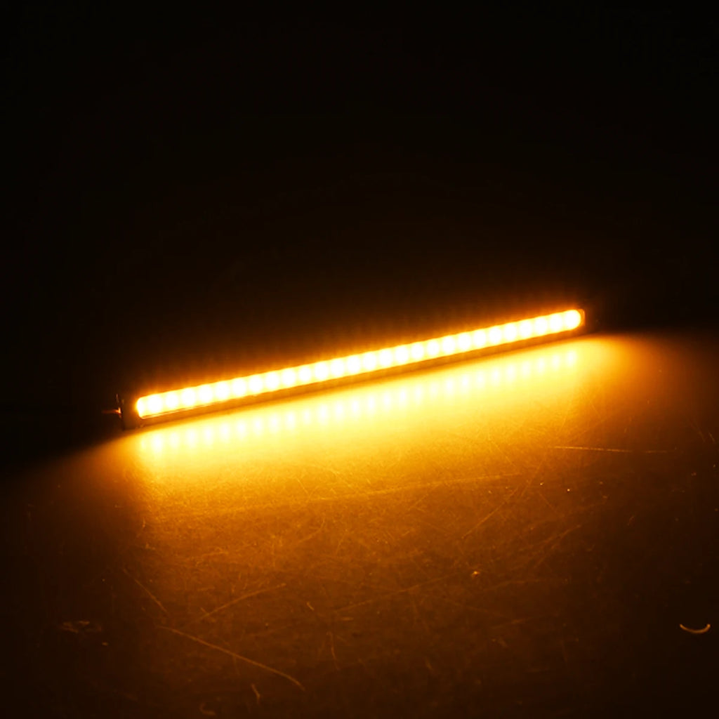 2Pcs 17cm Waterproof Led Cob Light Stripe Ultra-thin High-brightness LED Daytime Running Lights 12V Decorative Lighting