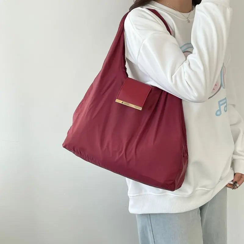 Collapsible Bag Keychain Storage Bag Large Capacity Environmentally Friendly And Convenient Shopping Bag Pendant Accessory Bag