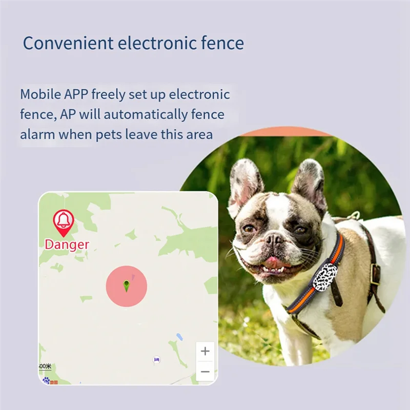 ABIYY-4G Dog Tracking Collar Locator Pet Dog Tracker Gps Locator with Google Map Real Time Tracking for Pets GPS Locator