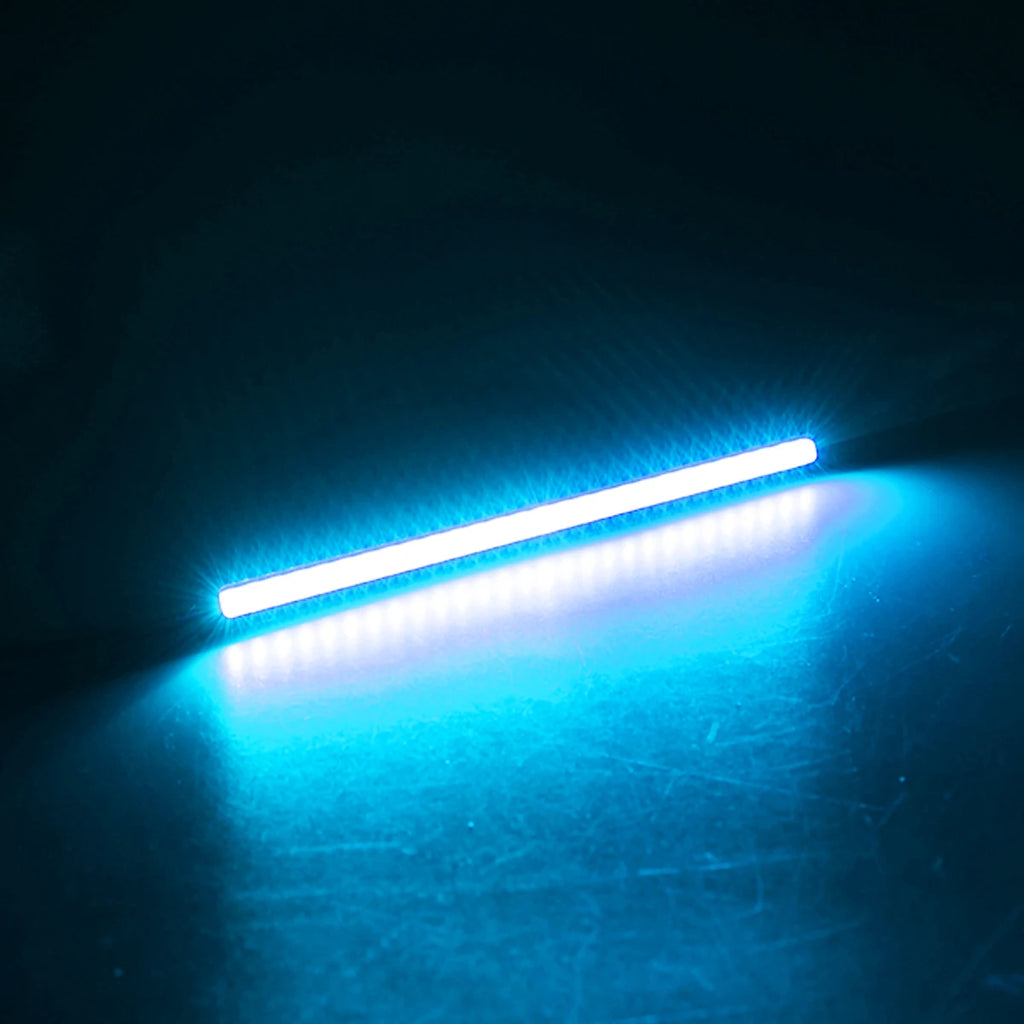 2Pcs 17cm Waterproof Led Cob Light Stripe Ultra-thin High-brightness LED Daytime Running Lights 12V Decorative Lighting