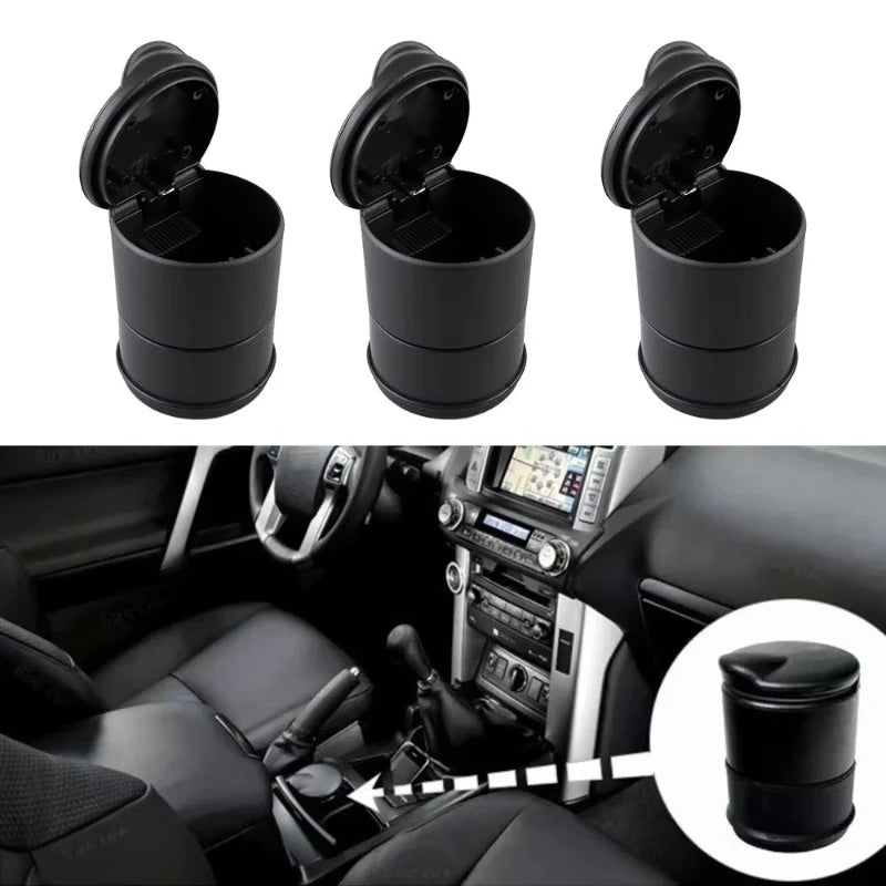 1/2/4/6pcs Universal Car Ashtray Garbage Coin Storage Cup Container Cigar Ashtray Holder Auto Interior Accessories Car Ashtray