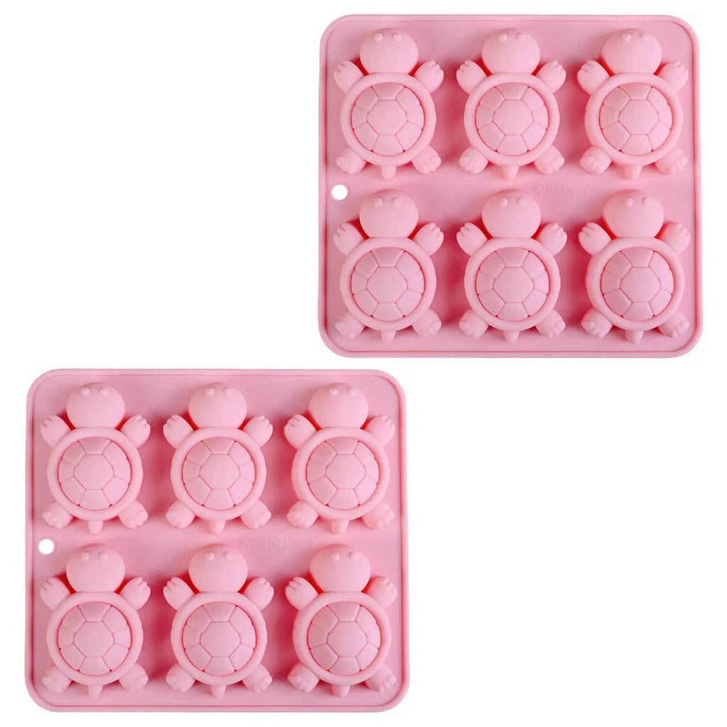 Turtles Ice Tray 3D Tortoises Sea Turtles Silicone Mold For DIY Ice Cubes Hand-Made Kitchen Baking Supplies For Kids' Activities