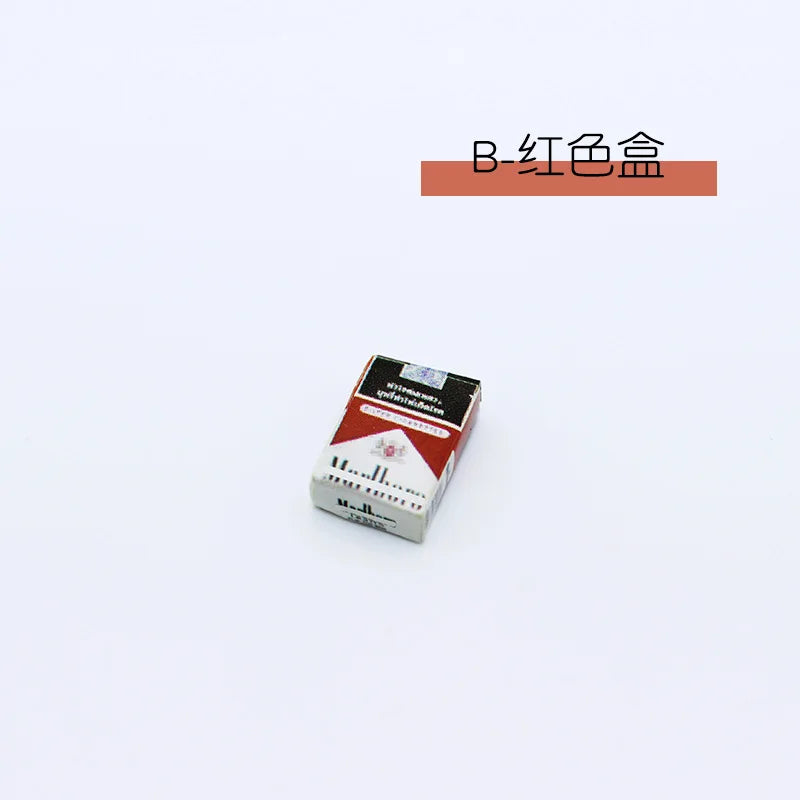 Cigarette Case Mini Cigar Case Dollhouse Photography Props Home Decoration Doll House Accessories Miniature Items BJD Doll Toys