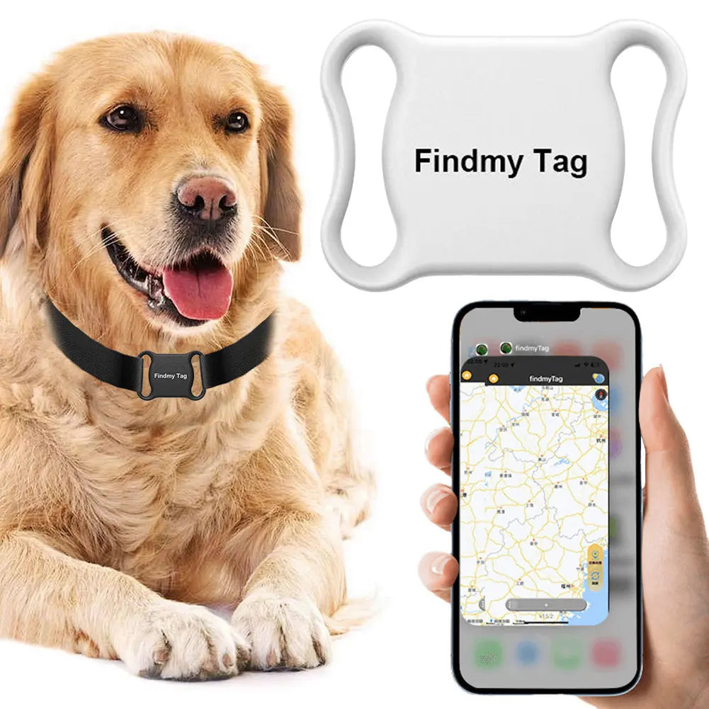 Real-time Tracking Dog Cat Collar Find Device BT GPS Tracking Device Pet Tracker for Dogs Cats Kids Pets Keychain Wallet Luggage