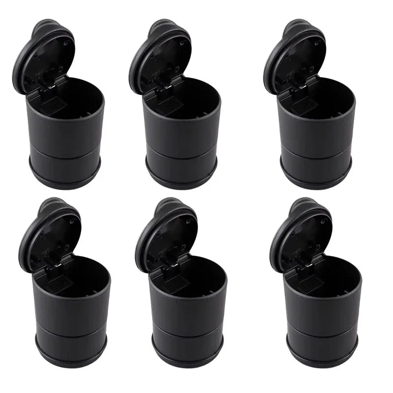 1/2/4/6pcs Universal Car Ashtray Garbage Coin Storage Cup Container Cigar Ashtray Holder Auto Interior Accessories Car Ashtray
