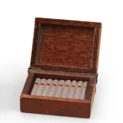 Cigarette Case Mini Cigar Case Dollhouse Photography Props Home Decoration Doll House Accessories Miniature Items BJD Doll Toys