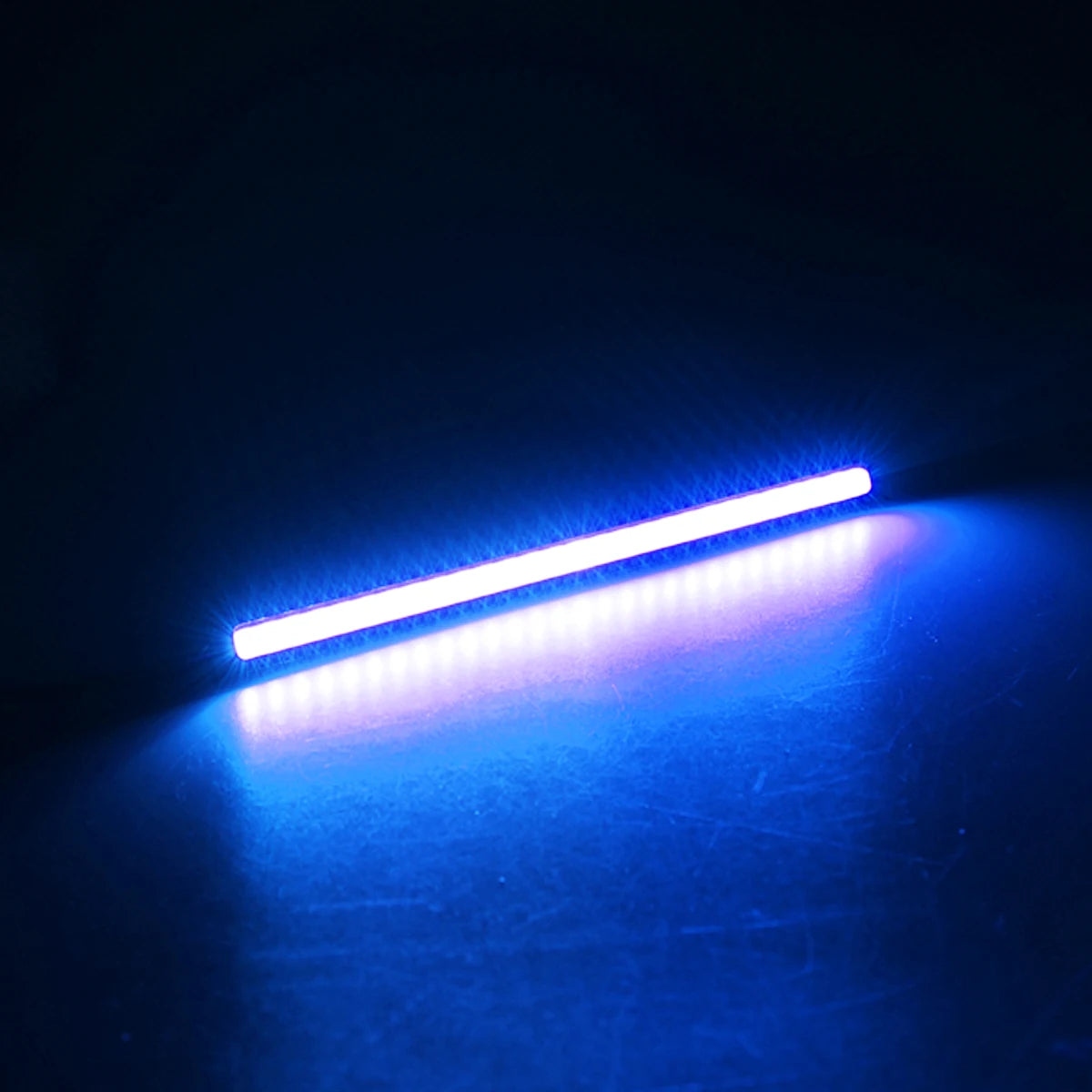 2Pcs 17cm Waterproof Led Cob Light Stripe Ultra-thin High-brightness LED Daytime Running Lights 12V Decorative Lighting