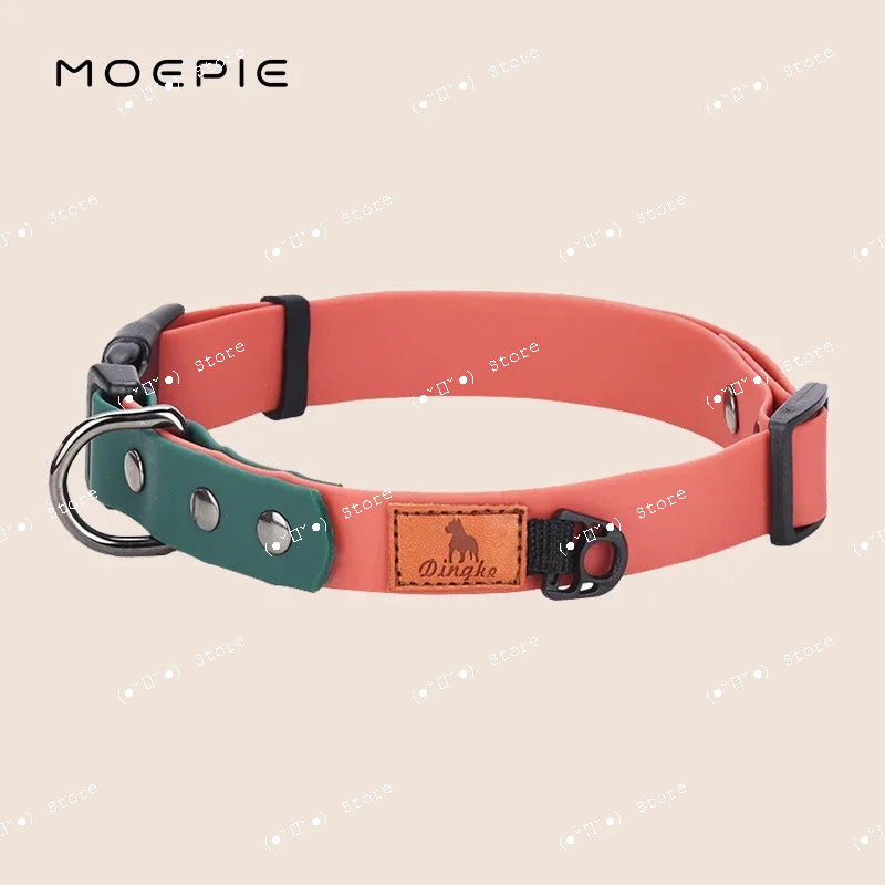 waterproof small medium dog collar and leash set schnauzer corgi shiba french bulldog puppy collars dogs accesorios cat collar