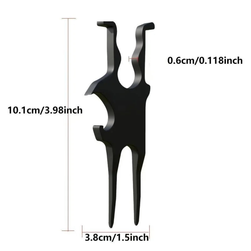 New Golf Cigar Holder Magnetic Multifunctional Ground Insert Stand Divot Tool Portable Golf Accessory