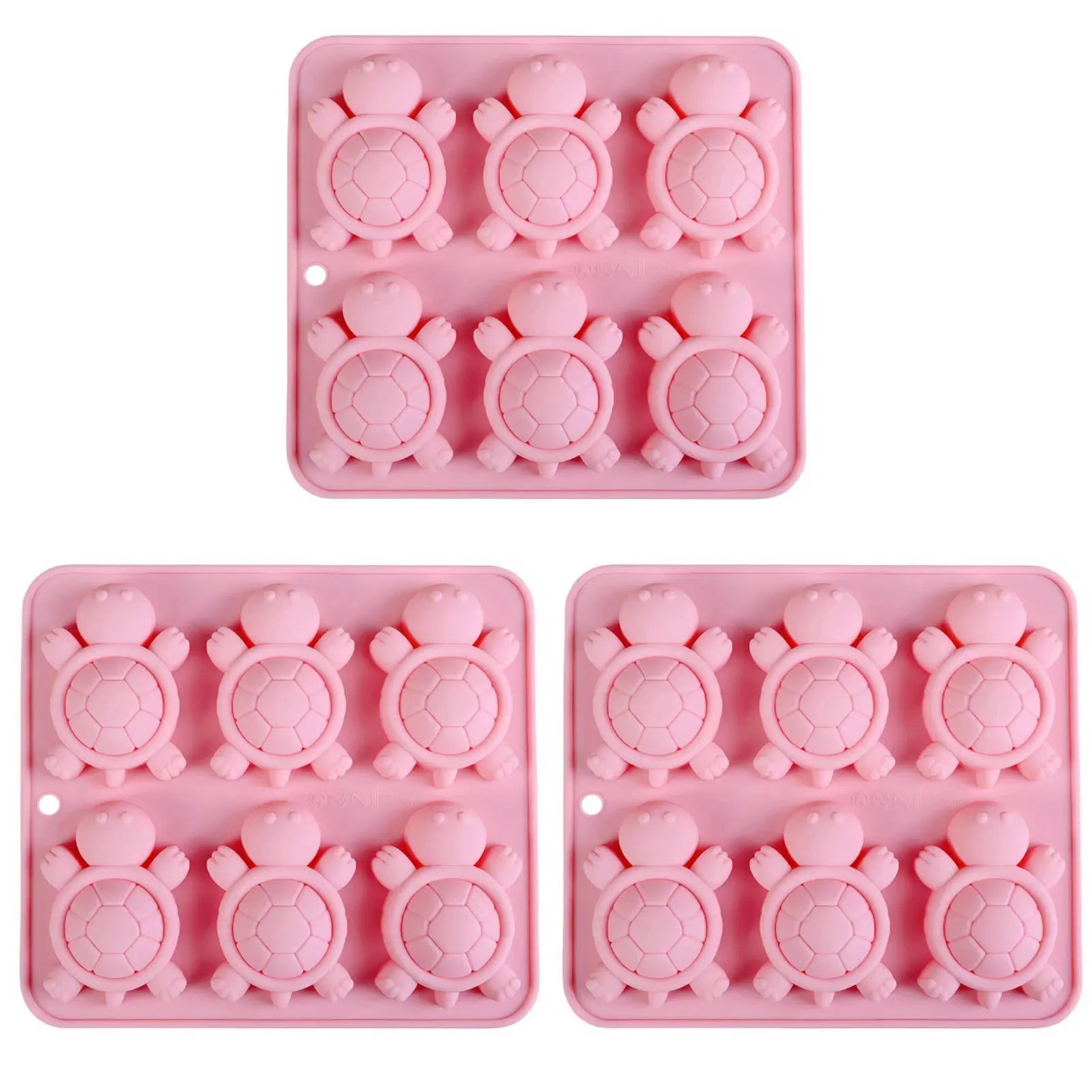 Turtles Ice Tray 3D Tortoises Sea Turtles Silicone Mold For DIY Ice Cubes Hand-Made Kitchen Baking Supplies For Kids' Activities