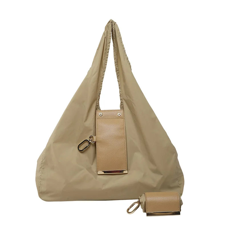 Collapsible Bag Keychain Storage Bag Large Capacity Environmentally Friendly And Convenient Shopping Bag Pendant Accessory Bag