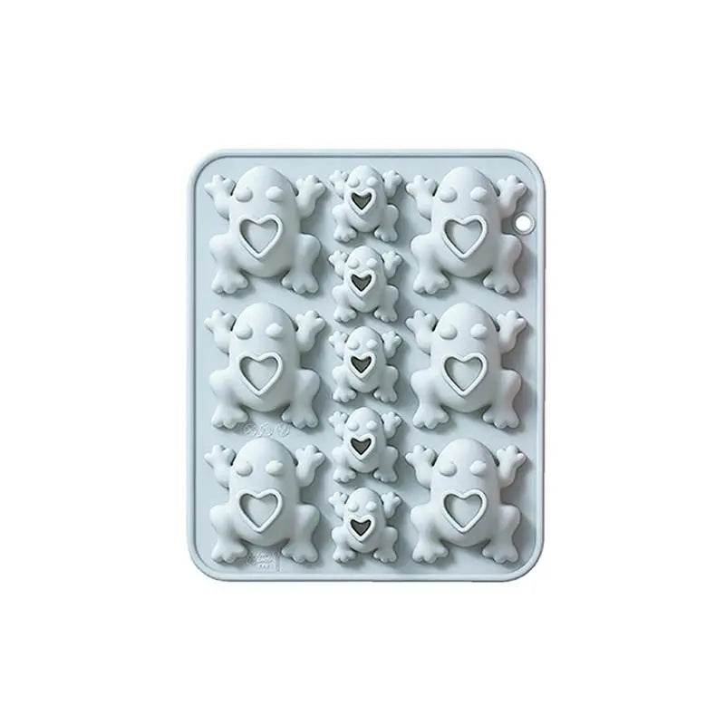 Frogs Silicone Mold, Candy Chocolate Frog Mold For Birthday, Party, Cake Decoration Passover Bake Ware And Ice Tray