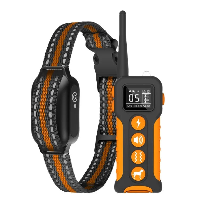 Waterproof Remote Control Large Breed Dogs Vibration Static Luxury Bark Reflective Training Dog Shock Collar