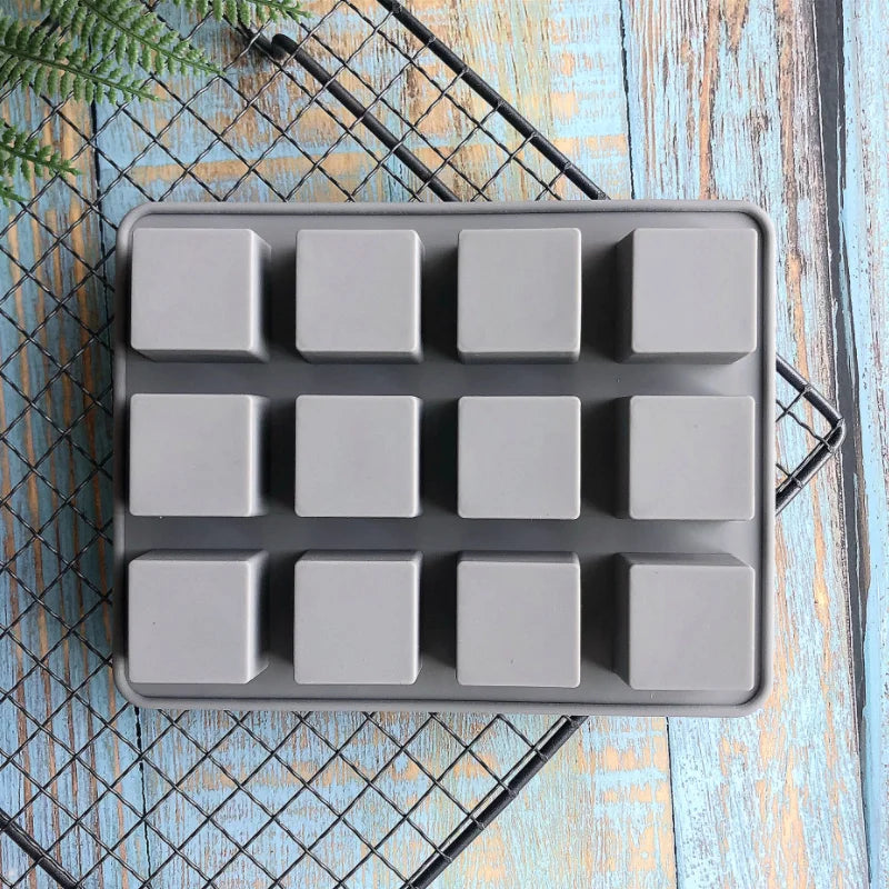 Diy  Ice Lattice Bakeware Silicone Cake Mold Tool ,pudding  Ice Cream Handmade Cake Mold