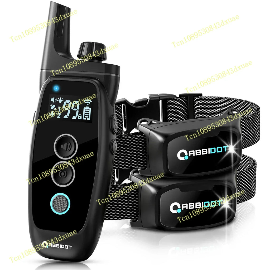 20252025New ABBIDOT T50 Training Collar Dogs Electric Shock for Large Pets 3000ft LED Light Canine Equipment Supplies Accessorie