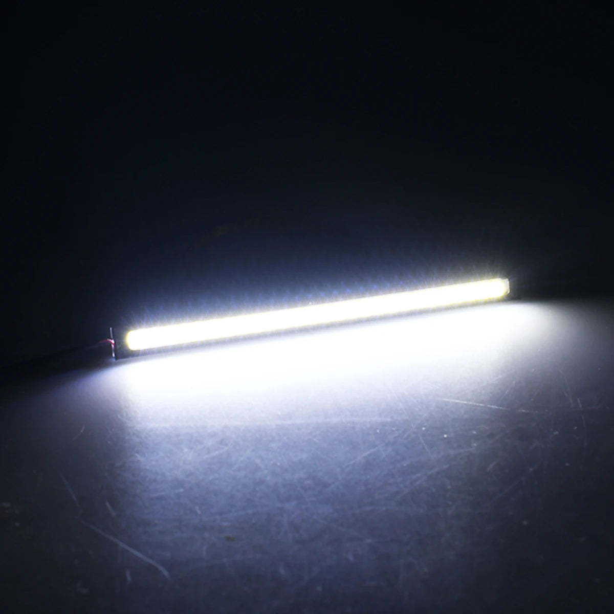 2Pcs 17cm Waterproof Led Cob Light Stripe Ultra-thin High-brightness LED Daytime Running Lights 12V Decorative Lighting