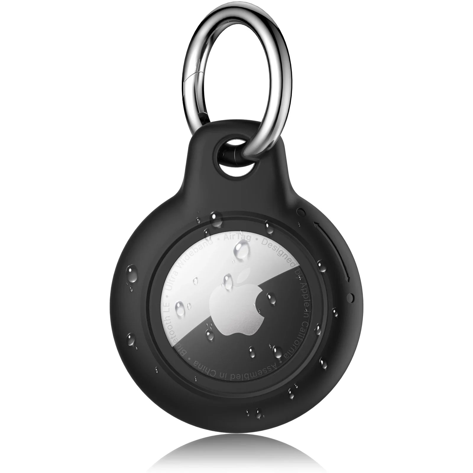 For Apple Air tag Case IP4 Daily Waterproof Holder with Keychain Protective Shell AntiDrop Cover For Airtags Pet Dog Cat Collar