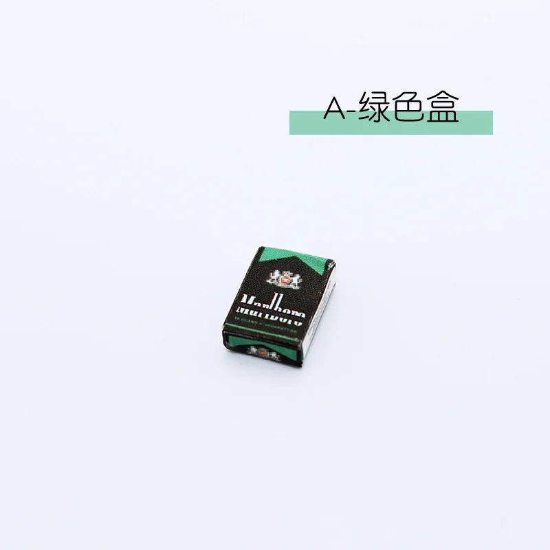 Cigarette Case Mini Cigar Case Dollhouse Photography Props Home Decoration Doll House Accessories Miniature Items BJD Doll Toys