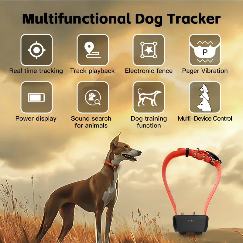 Special WiFi Waterproof GPS Dog Tracking Collar 1-Year Warranty GPRS GSM LBS AGPS Technology PC Android App Historical Track